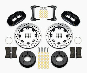 Wilwood Narrow Superlite 4R Front Kit 12.19in Drilled 87-89 Jeep YJ - 0