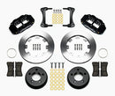 Wilwood Narrow Superlite 4R Front Kit 12.19in 87-89 Jeep YJ-2