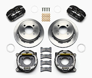 Wilwood Dynapro Low-Profile 11.00in P-Brake Kit Ford 7.5in Rear 2.80 Offset - 4-Lug