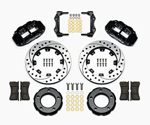 Wilwood Narrow Superlite 4R Front Kit 12.19in Drilled 82-86 Jeep CJ