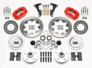 Wilwood Forged Dynalite Front Kit 11.75in Red 40-52 Oldsmobile