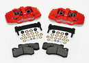 Wilwood AERO6 Front Caliper & Bracket Kit - Red 97-13 C5/C6 Corvette w/ OEM HD/Z51 Rotors-1