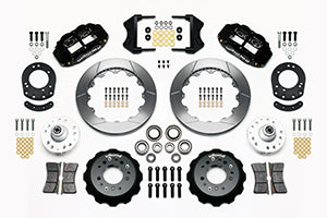 Wilwood Narrow Superlite 6R Front Hub Kit 12.88in 1965-1969 Mustang Drum Spindle