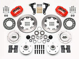 Wilwood Forged Dynalite Front Kit 11.75in Red 41-55 Cadillac - 0