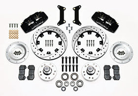 Wilwood Dynapro 6 Front Hub Kit 12.19in Drilled 79-87 GM G Body - 0