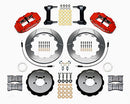 Wilwood Narrow Superlite 6R Front Hat Kit 12.88in Red 2012-Up Toyota / Scion FRS w/ Lines-2