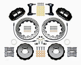 Wilwood Narrow Superlite 6R Front Hat Kit 13.06in Drilled 1999-2012 Subaru WRX w/Lines - 0