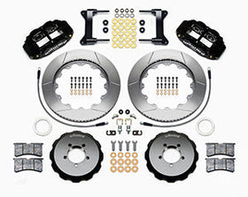 Wilwood Narrow Superlite 6R Front Hat Kit 14.00in 1999-2012 Subaru WRX w/Lines - 0