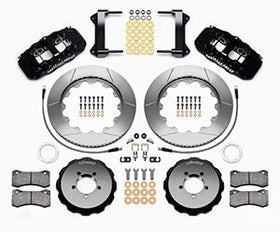 Wilwood AERO6 Front Hat Kit 14.00 1999-2012 Subaru WRX w/Lines - 0