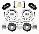 Wilwood Narrow Superlite 4R Rear Kit 12.88in Drilled 2008-2012 Subaru WRX w/Lines-2