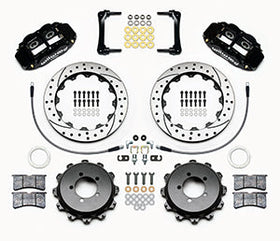 Wilwood Narrow Superlite 4R Rear Kit 12.88in Drilled 2008-2012 Subaru WRX w/Lines - 0