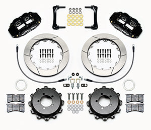 Wilwood Narrow Superlite 4R Rear Kit 12.88in 2008-2012 Subaru WRX w/Lines