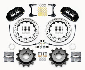 Wilwood Narrow Superlite 4R Rear Kit 12.88in Drilled 99-05 WRX / 99-07 Impreza - 0