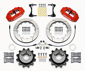 Wilwood Narrow Superlite 4R Rear Kit 12.88in Red 99-05 WRX / 99-07 Impreza