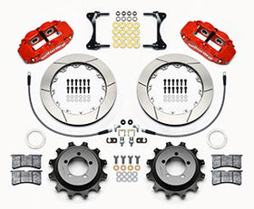 Wilwood Narrow Superlite 4R Rear Kit 12.88in Red 99-05 WRX / 99-07 Impreza - 0