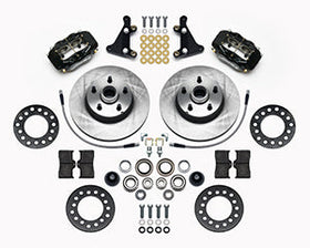 Wilwood Forged Dynalite Front Kit 11.28in 1 PC Rotor&Hub Ford 1949-1953 - 0