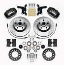 Wilwood Forged Dynalite Front Kit 11.28in 1 PC Rotor&Hub Ford 1954-1956-2