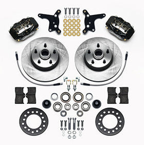 Wilwood Forged Dynalite Front Kit 11.28in 1 PC Rotor&Hub Ford 1954-1956 - 0
