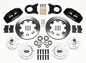 Wilwood Dynapro 6 Front Hub Kit 12.19in 1970-1973 Mustang Disc & Drum Spindle - 0