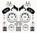 Wilwood Dynapro 6 Front Hub Kit 12.19in Drilled 69-70 Impala Drum/Disc 69-82 Vette-2
