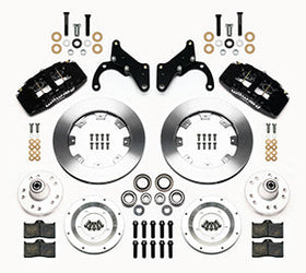 Wilwood Dynapro 6 Front Hub Kit 12.19in 69-70 Impala Drum/Disc 69-82 Vette - 0