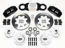 Wilwood Dynapro 6 Front Hub Kit 12.19in 1965-1969 Mustang Disc & Drum Spindle-2