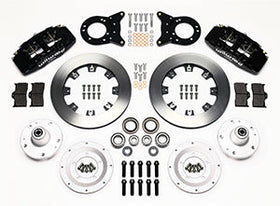 Wilwood Dynapro 6 Front Hub Kit 12.19in 1965-1969 Mustang Disc & Drum Spindle - 0