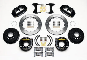 Wilwood Narrow Superlite 4R Rear P-Brk Kit 12.88in Chevy 12 Bolt w/ C-Clips - 0