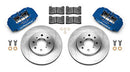 Wilwood DPHA Front Caliper & Rotor Kit Honda / Acura w/ 262mm OE Rotor - Competition Blue-2