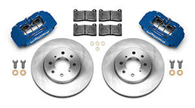 Wilwood DPHA Front Caliper & Rotor Kit Honda / Acura w/ 262mm OE Rotor - Competition Blue - 0