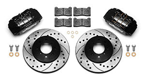 Wilwood DPHA Front Caliper & Rotor Kit Drilled Honda / Acura w/ 262mm OE Rotor