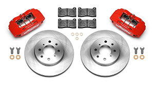 Wilwood DPHA Front Caliper & Rotor Kit Red Honda / Acura w/ 262mm OE Rotor