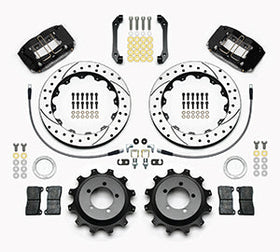 Wilwood Dynapro Radial Rear Kit 12.88in Drilled 2006-2007 Subaru WRX w/Lines - 0