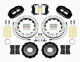 Wilwood Narrow Superlite 6R Front Hat Kit 12.88in Drilled 2013-Up Ford Focus ST w/ Lines - 0