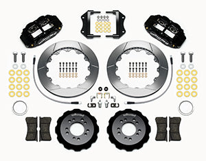 Wilwood Narrow Superlite 6R Front Hat Kit 12.88in 2013-Up Ford Focus ST w/ Lines