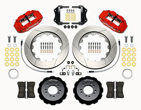 Wilwood Narrow Superlite 6R Front Hat Kit 14.00in Red 2013-Up Ford Focus ST w/ Lines - 0