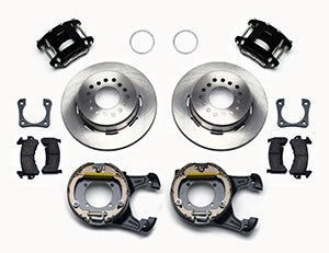 Wilwood D154 P/S Park Brake Kit 12 Bolt 2.81in Offset Staggered Shock