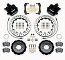 Wilwood Combination Parking Brake Rear Kit 12.88in Drilled 2013-Up Ford Focus ST w/ Lines-2