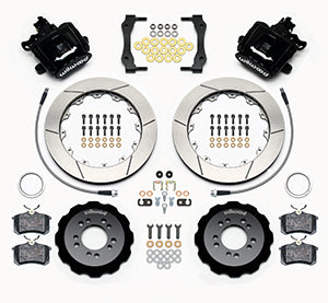 Wilwood Combination Parking Brake Rear Kit 12.88in 2013-Up Ford Focus ST w/ Lines