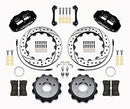WILWOOD FNSL4R Rear Kit,12.88", Drilled 2008-up Hyundai Genesis Coupe w/Lines-2