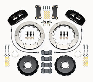 Wilwood Dynapro 6 Front Hat Kit 12.88in 2002-Up Mini Cooper w/ Lines