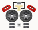 WILWOOD AERO6 Dynamic Front Kit,14.00" C/SiC Rotor,Red 97-04 Corvette C5/Z06 05--2