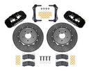 WILWOOD AERO4 Dynamic Rear P-Brk Kit,14.00" C/SiC,Black 97-04 Corvette C5/Z06 05-2