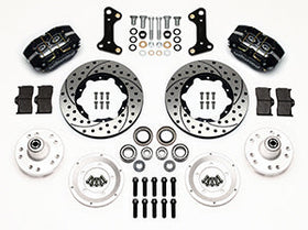 Wilwood Dynapro Dust-Boot Front Kit 11.00in Drilled 67-69 Camaro 64-72 Nova Chevelle - 0