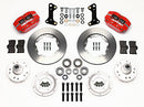 Wilwood Dynapro Dust-Boot Front Kit 11.00in Red 67-69 Camaro 64-72 Nova Chevelle-2