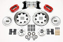 Wilwood Dynapro Dust-Boot Front Kit 12.19in Drilled Red 67-69 Camaro 64-72 Nova Chevelle-2