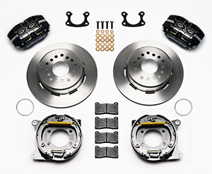 Wilwood Dynapro Dust-Boot P/S Park Brake Kit Small Ford 2.66in Offset