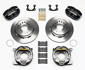 Wilwood Dynapro Dust-Boot P/S Park Brake Kit Small Ford 2.66in Offset - 0