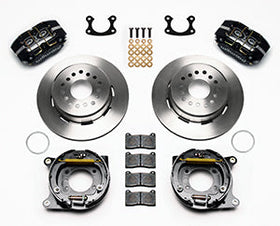 Wilwood Dynapro Dust-Boot P/S Park Brake Kit Small Ford 2.50in Offset - 0