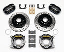Wilwood Dynapro Dust-Boot P/S Park Brake Kit Drilled New Big Ford 2.50in Offset-2